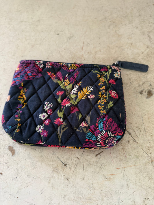Vera Bradley Makeup Bag Midnight Wildflowers