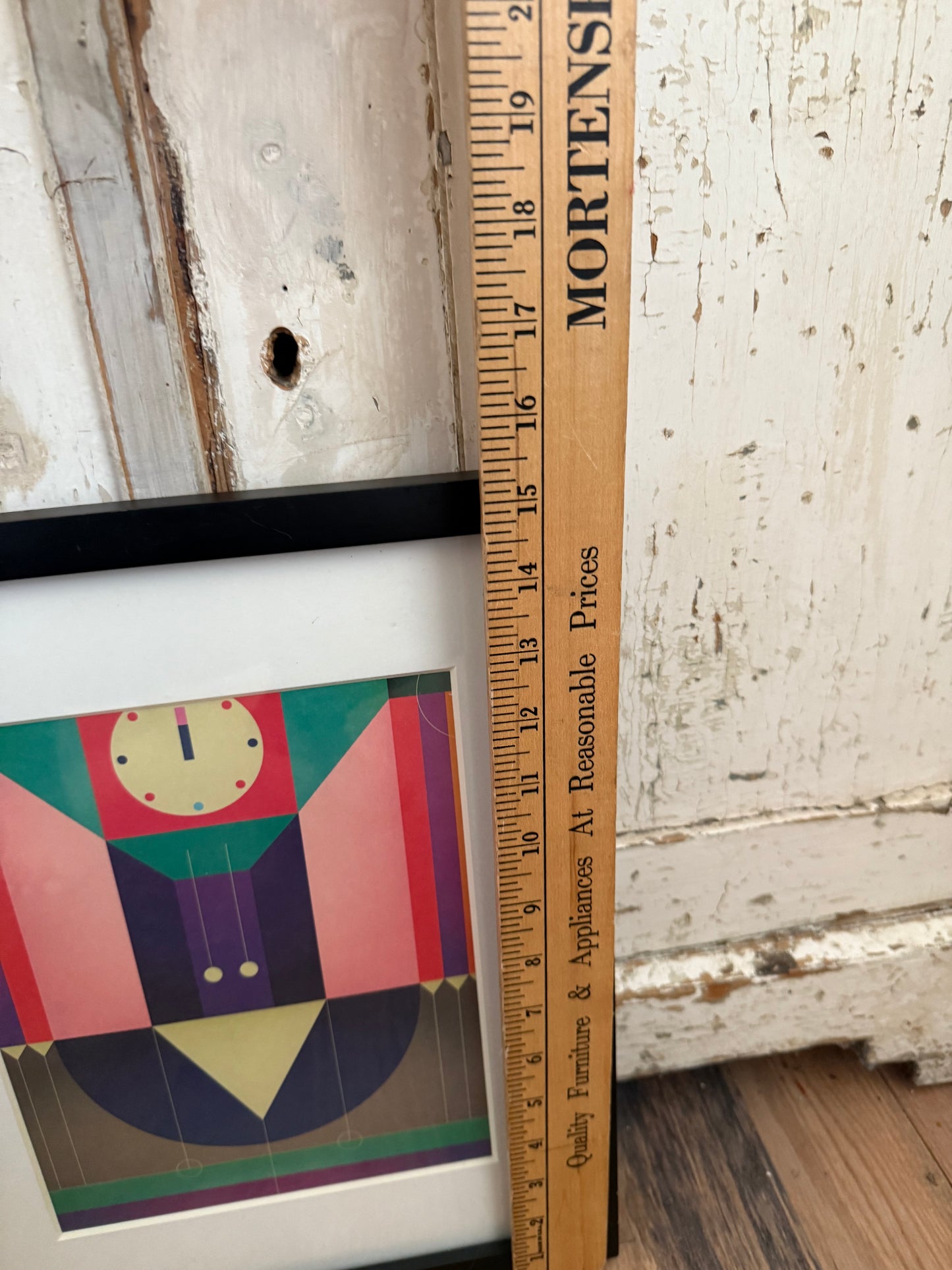 Framed art print titled "Tonight" by the artist Chris Grey