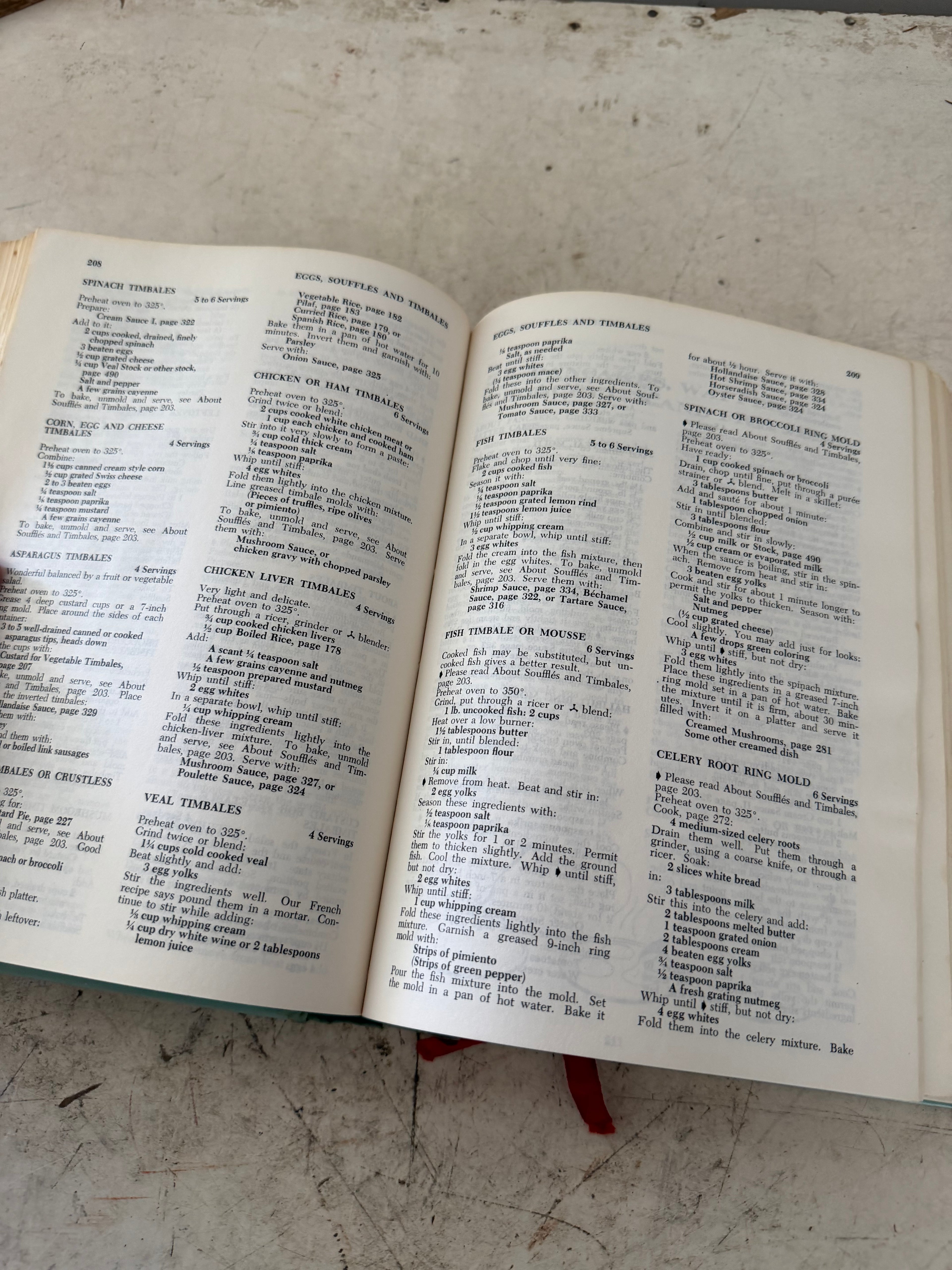 1967 hardcover edition of the iconic Joy of Cooking cookbook by Irma S. Rombauer