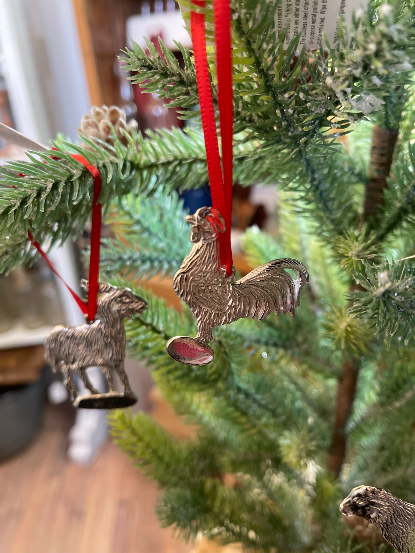 Morgan Pewter Ornaments