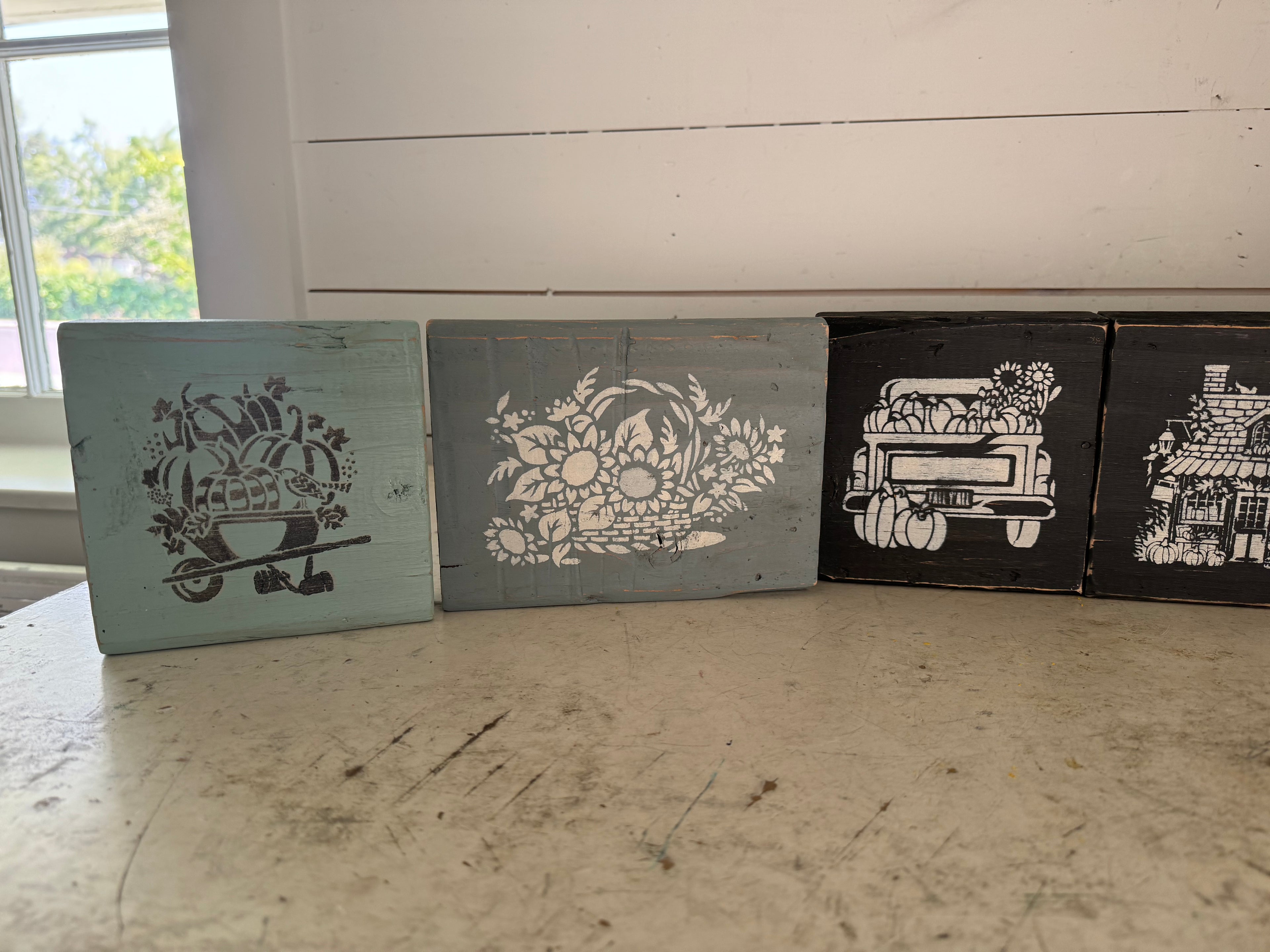 Fall Wood Signs