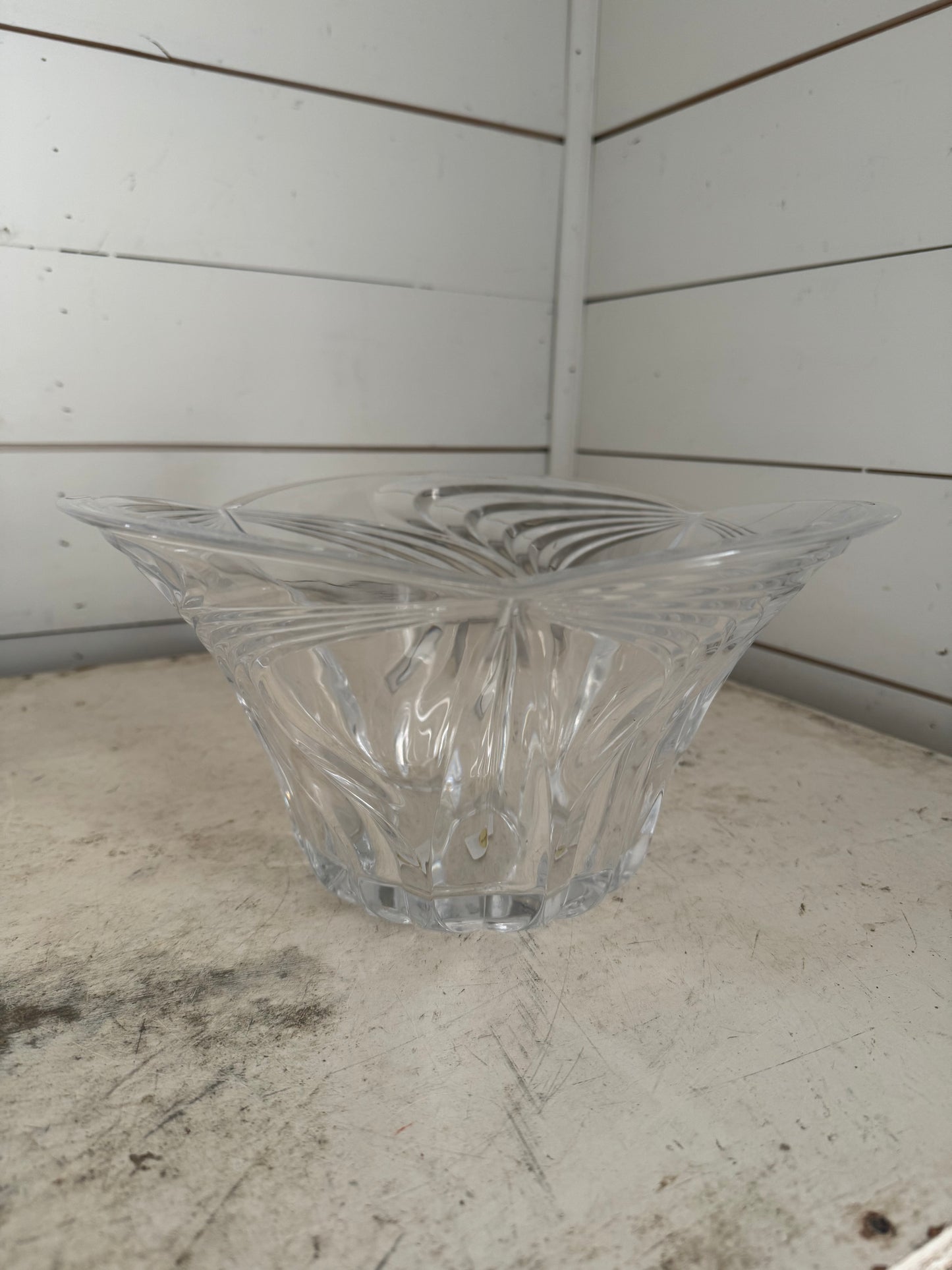 Block Crystal Bowl