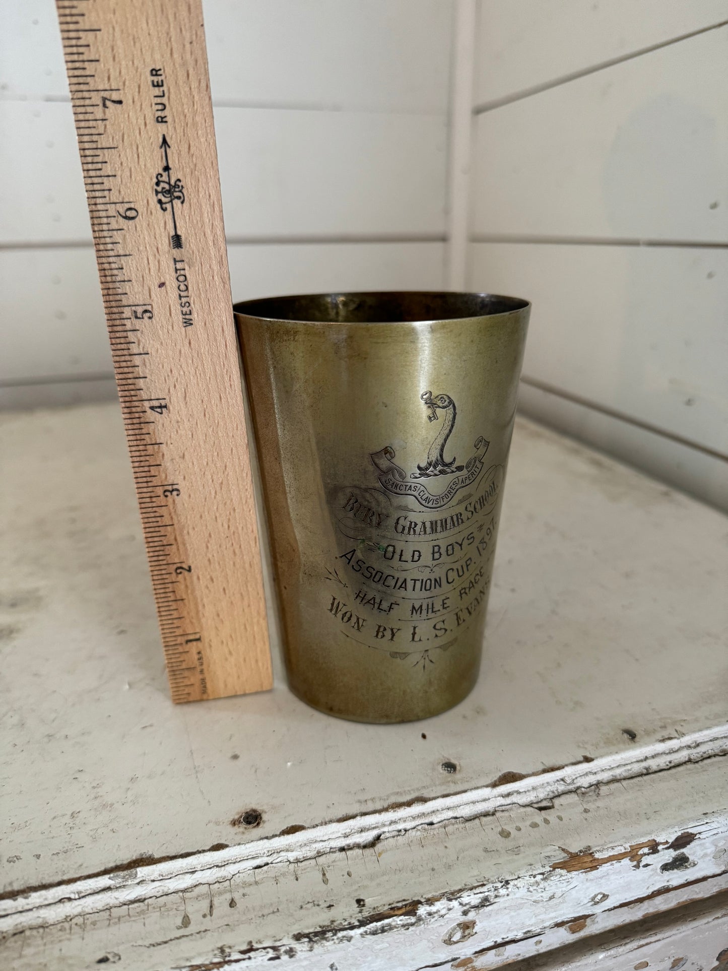 Antique 1800’s Silverplate Tumbler