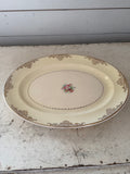 Paden City Pottery Gold Lynn Pattern Serving Platter
