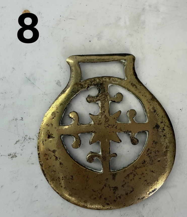 Vintage English horse brass sold individually