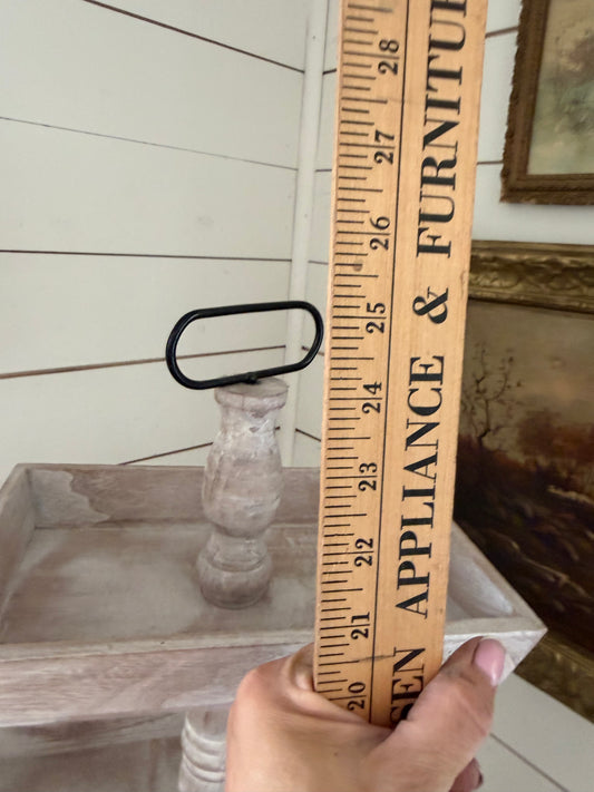 Three tier wood tray will get makeover and feet removed because one is missing