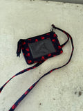 Vera Bradley™ hearts Key ring and ID Key Case
