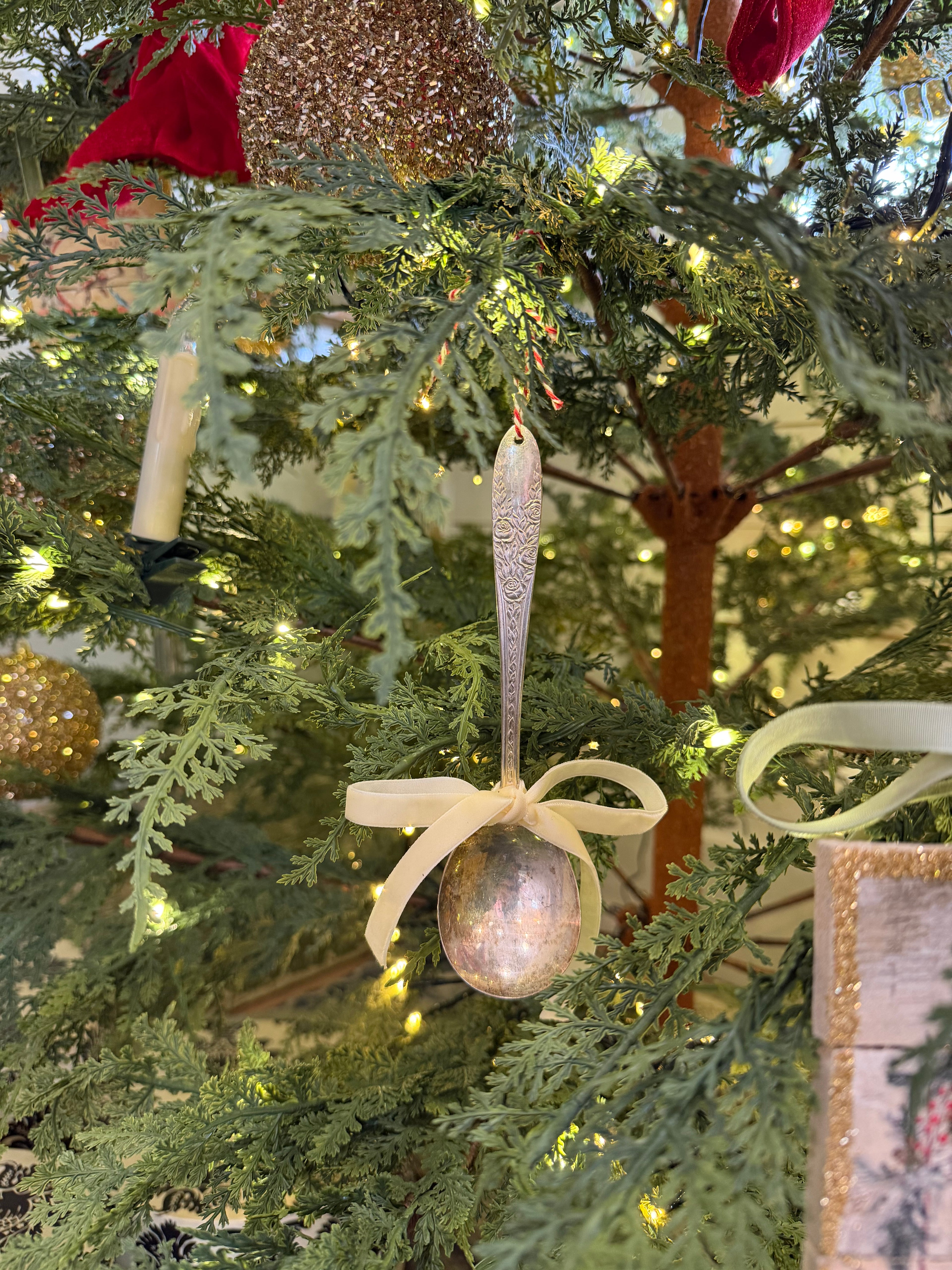 Tarnished Silverware Ornaments