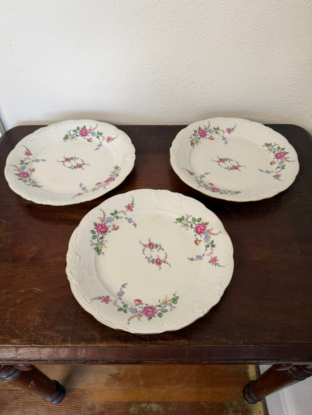 Royal Kent Collection Poland Bavarian Rose China Round 10” Dinner Plate - sold individually