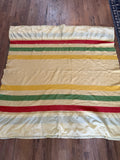 Vintage Wool Striped Blanket