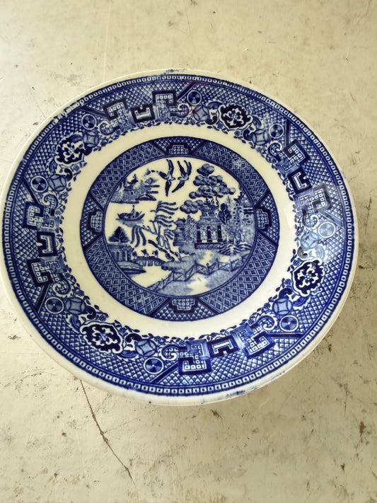 Homer Laughlin Blue Willow saucer Plate