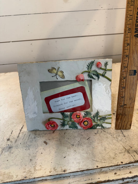 Botanical Floral Picture Frame - Will Get Art and Makeover