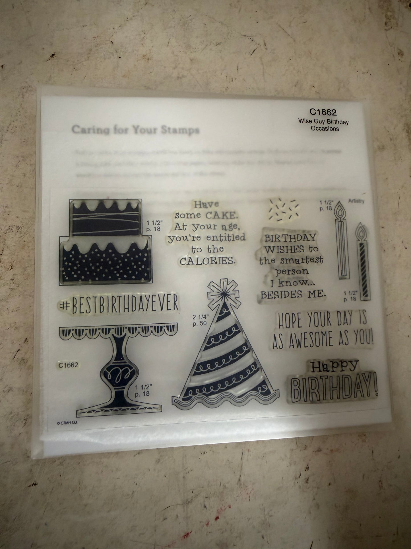 Close to My Heart Stamp Sets - sold Individually