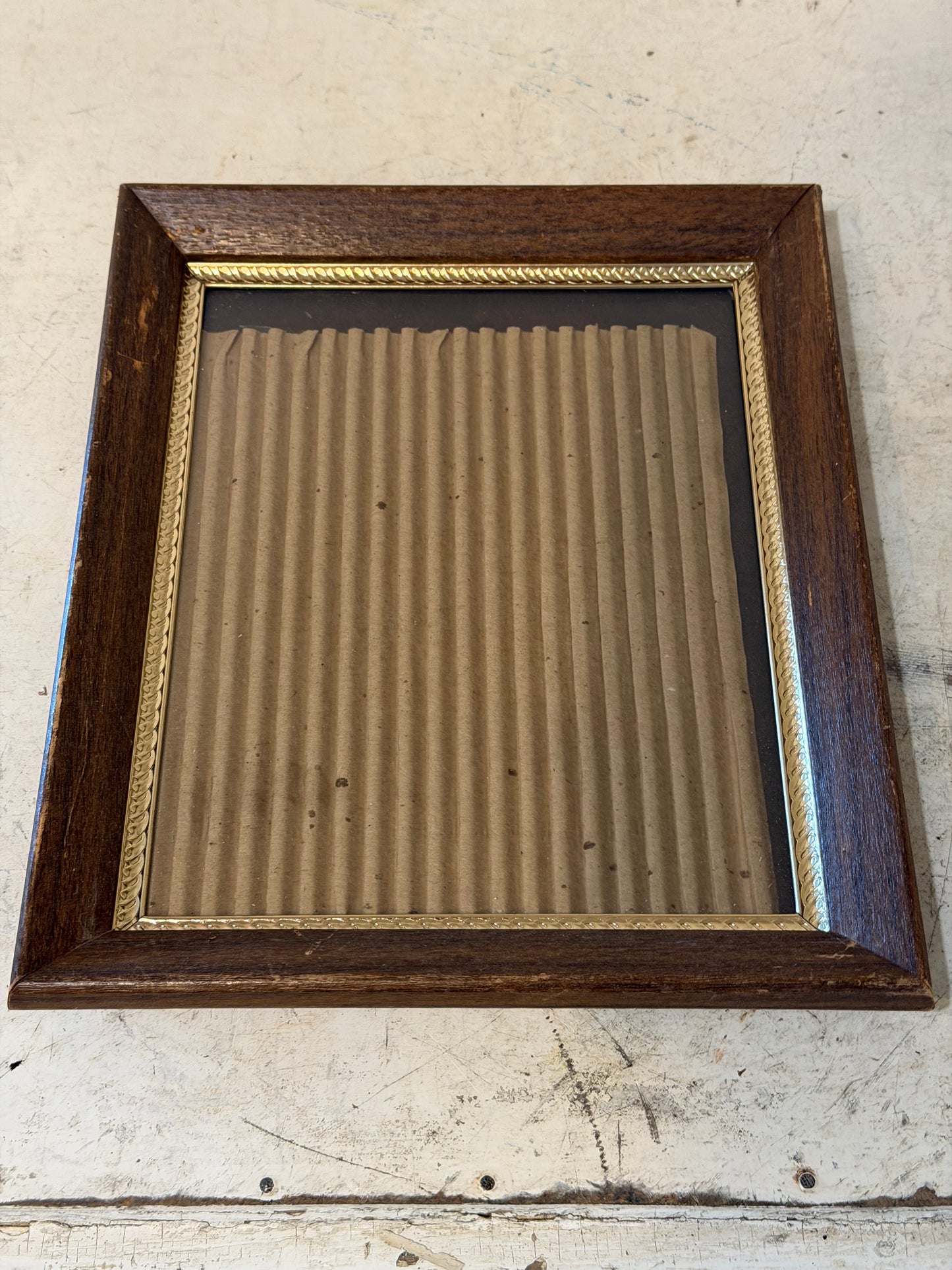 8x10” Brass and Wood Frame Will Get Print