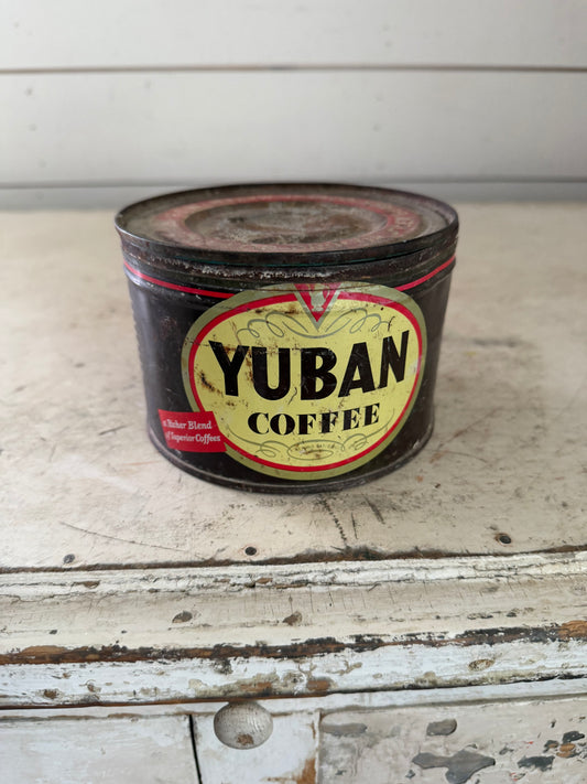 Vintage Yuban Coffee Tin