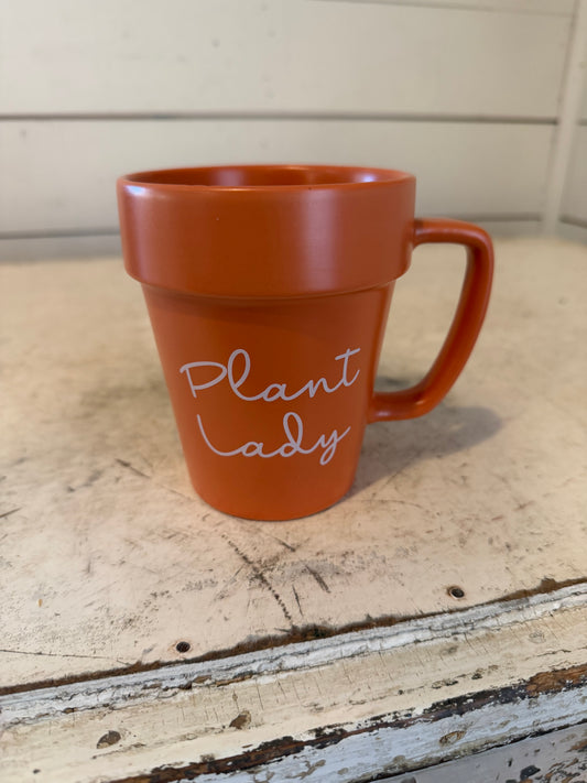 13 oz plant lady mug new in box