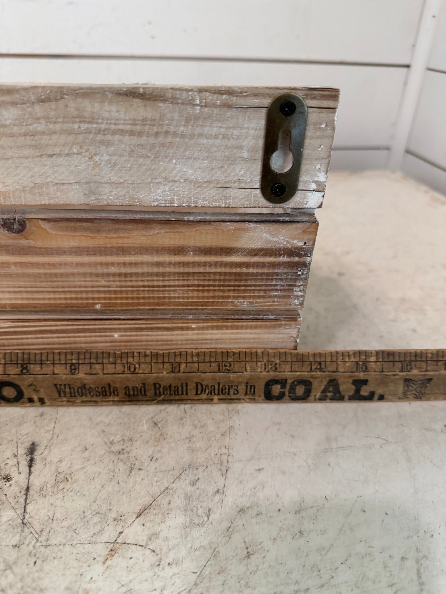 Crate with scalloped edge will get makeover