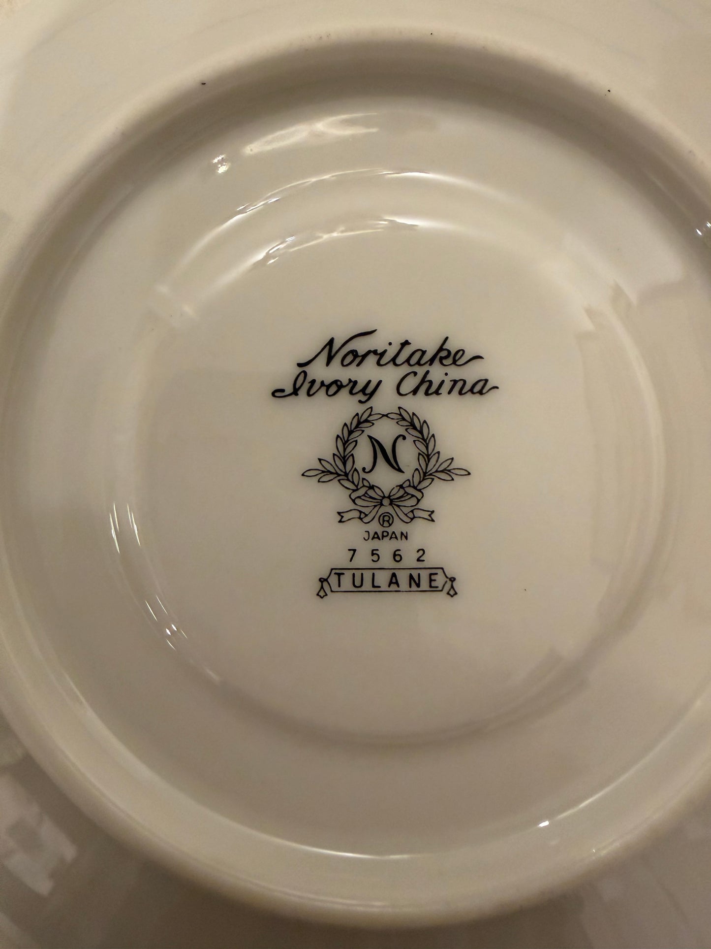 Noritake Beaumont flat cup and saucer set - each set sold separately