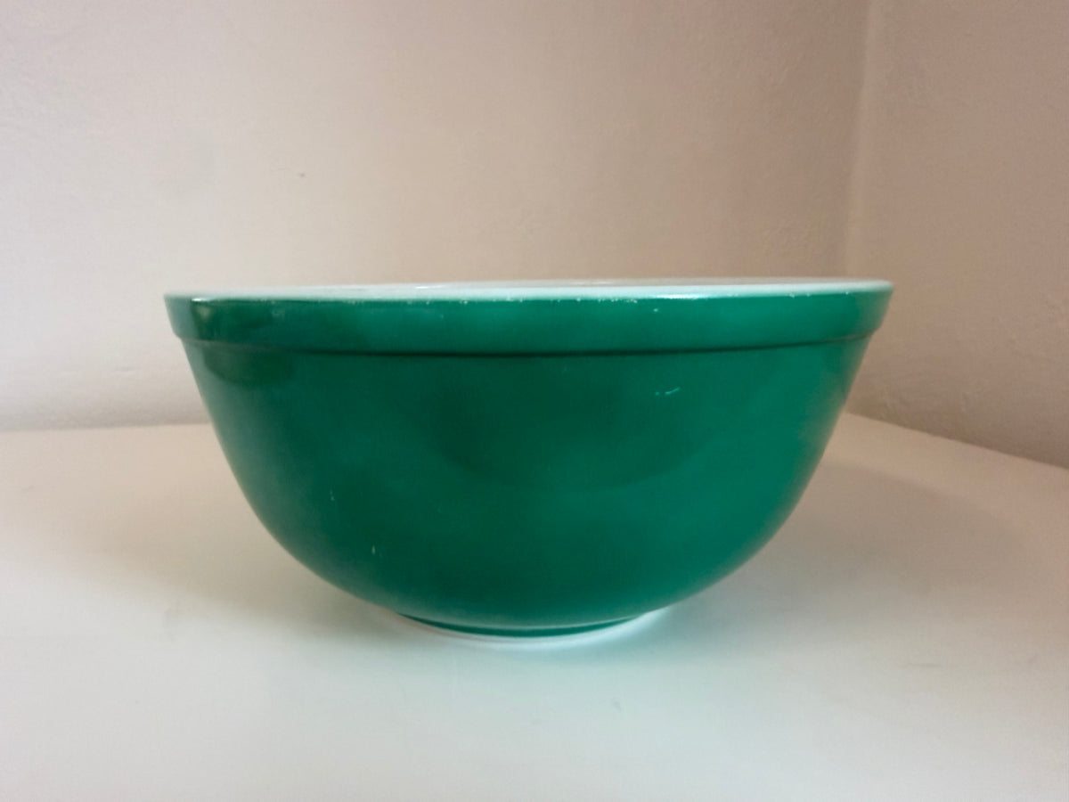 Vintage Pyrex #403 Green Mixing Bowl 2½-Quart