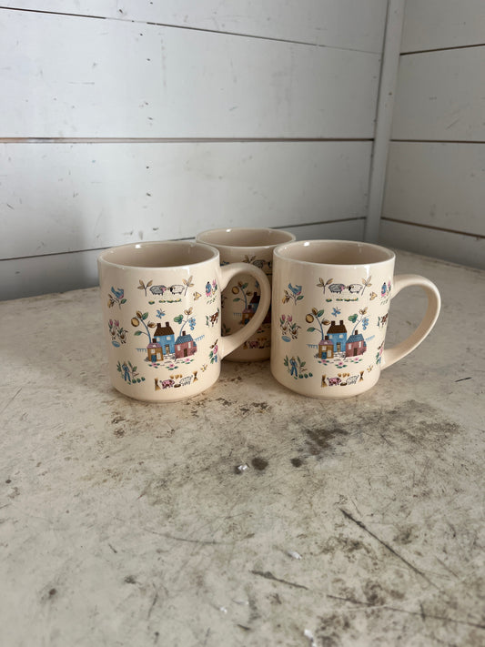 Vintage International Heartland Stoneware Discontinued Coffee Mug - sold individually