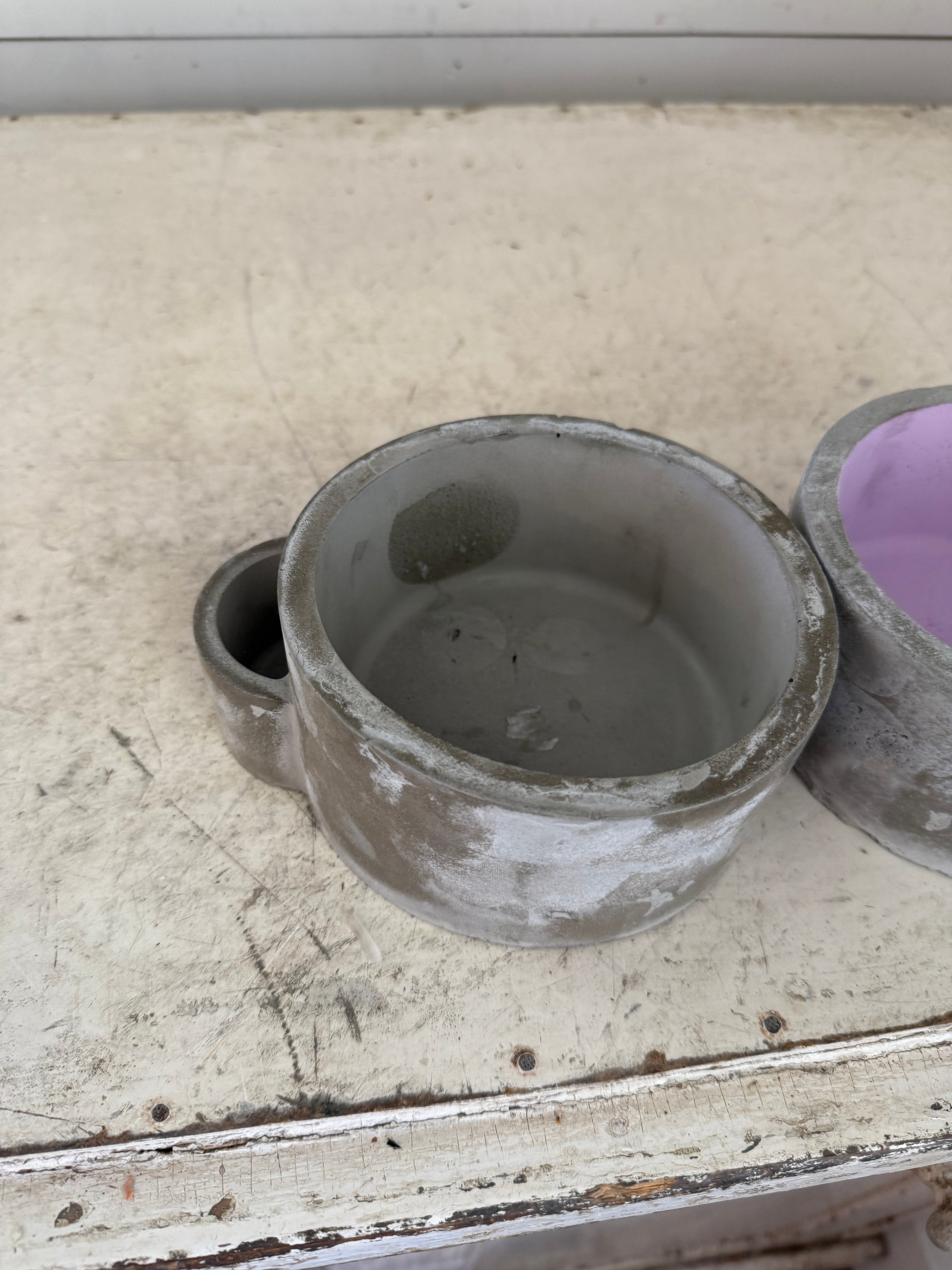 Cement planters sold individually