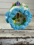 Vintage Panoramic Sugar Easter Egg