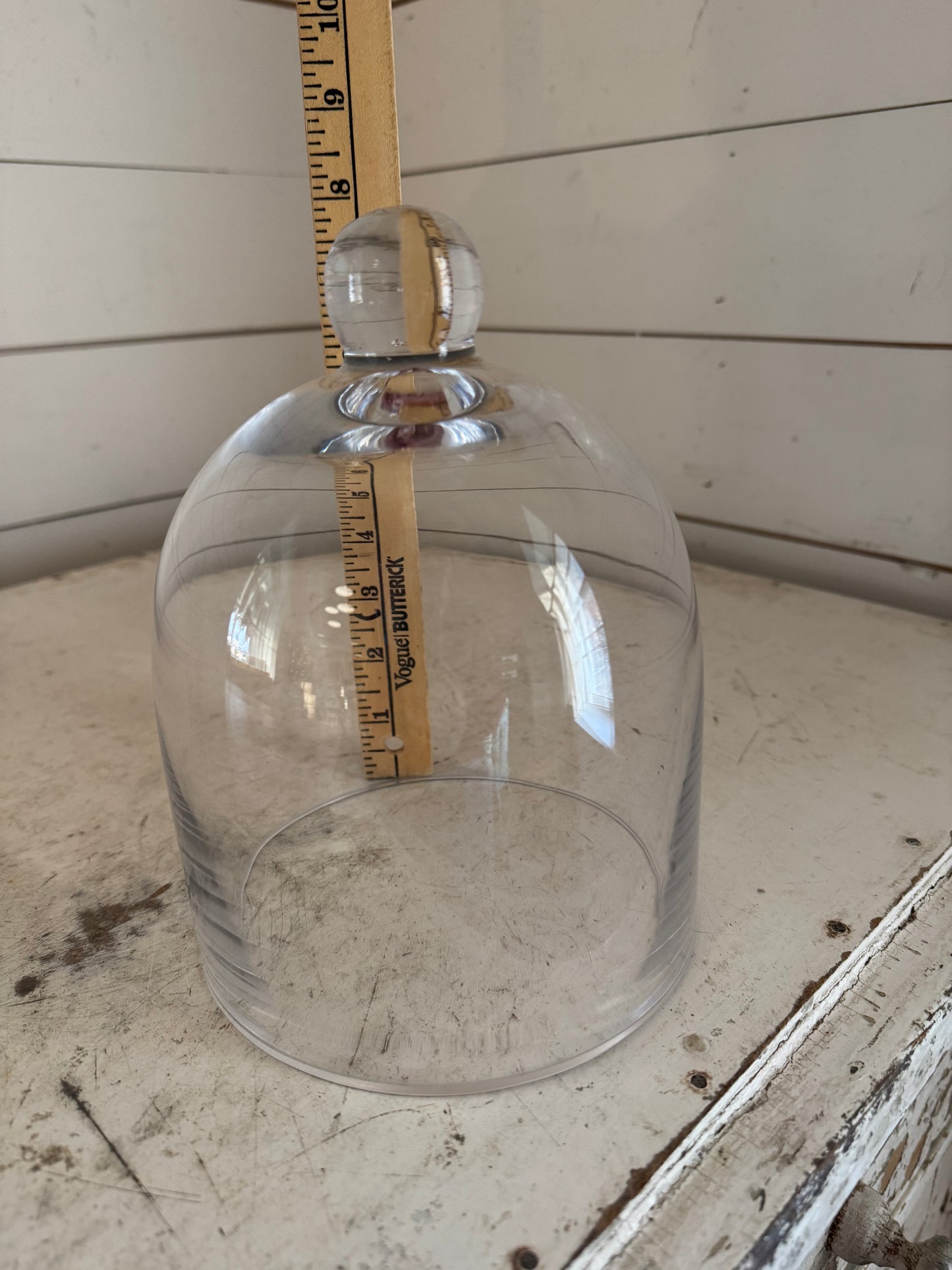 8” Glass Cloche