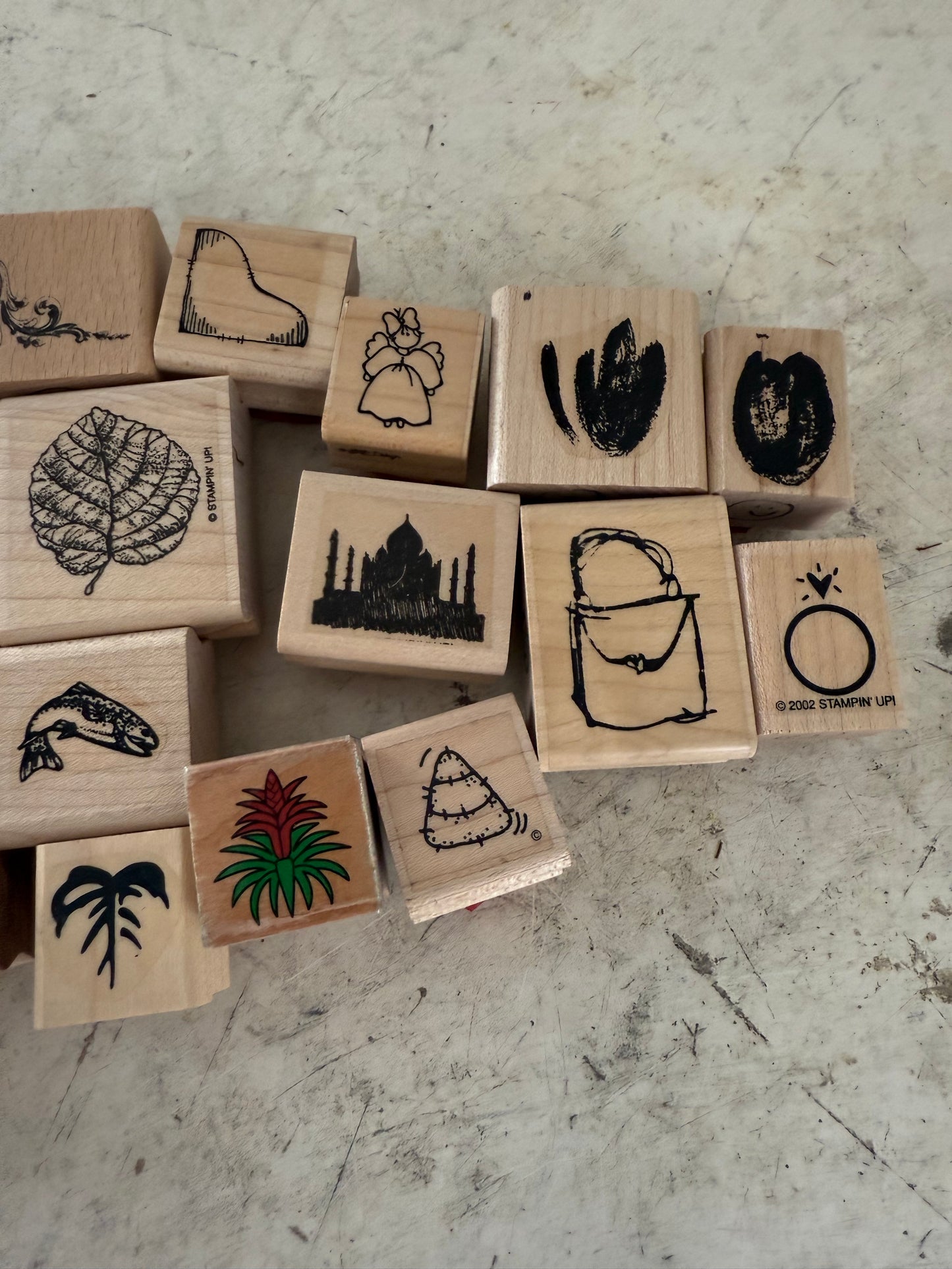 Set of decor stamps