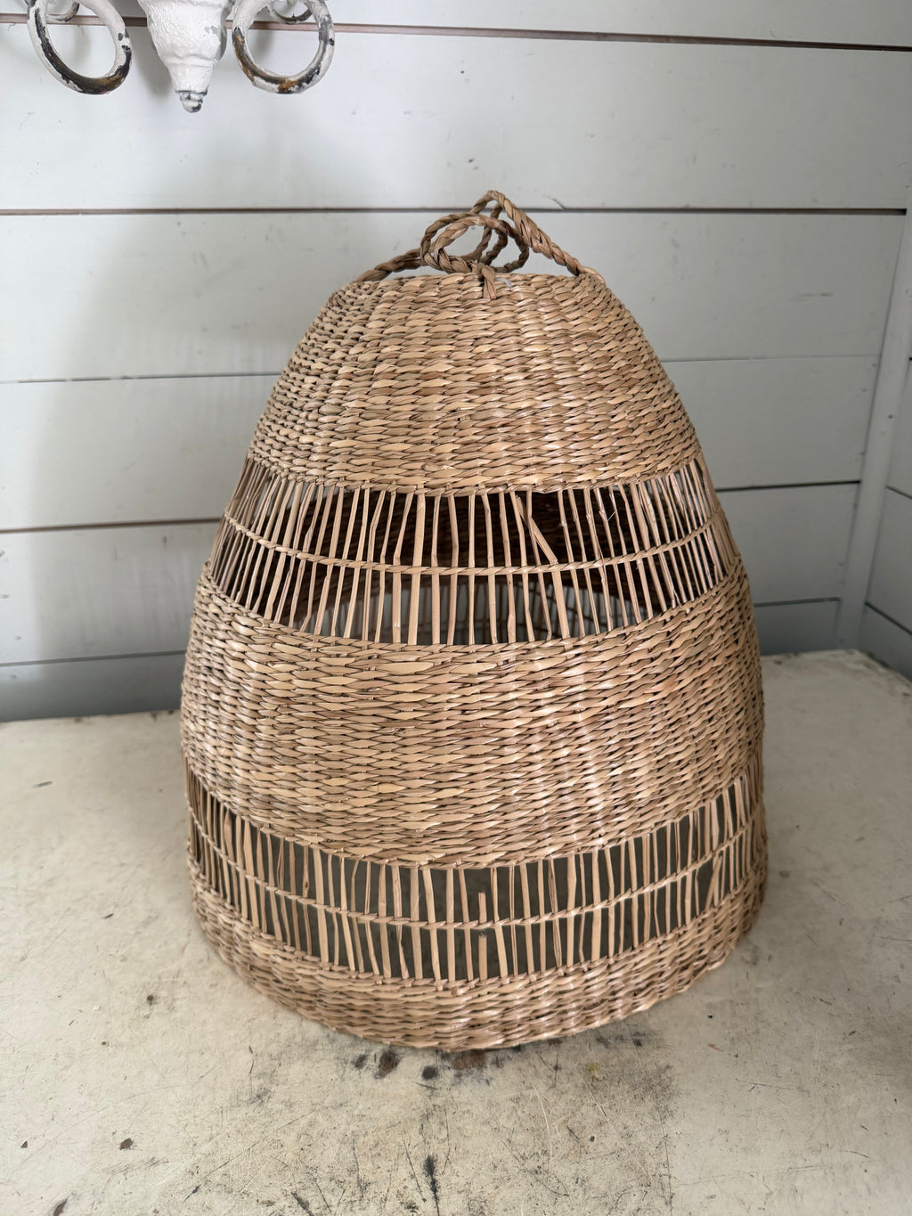 Pendant Basket Lamp Shade Seagrass/Handmade