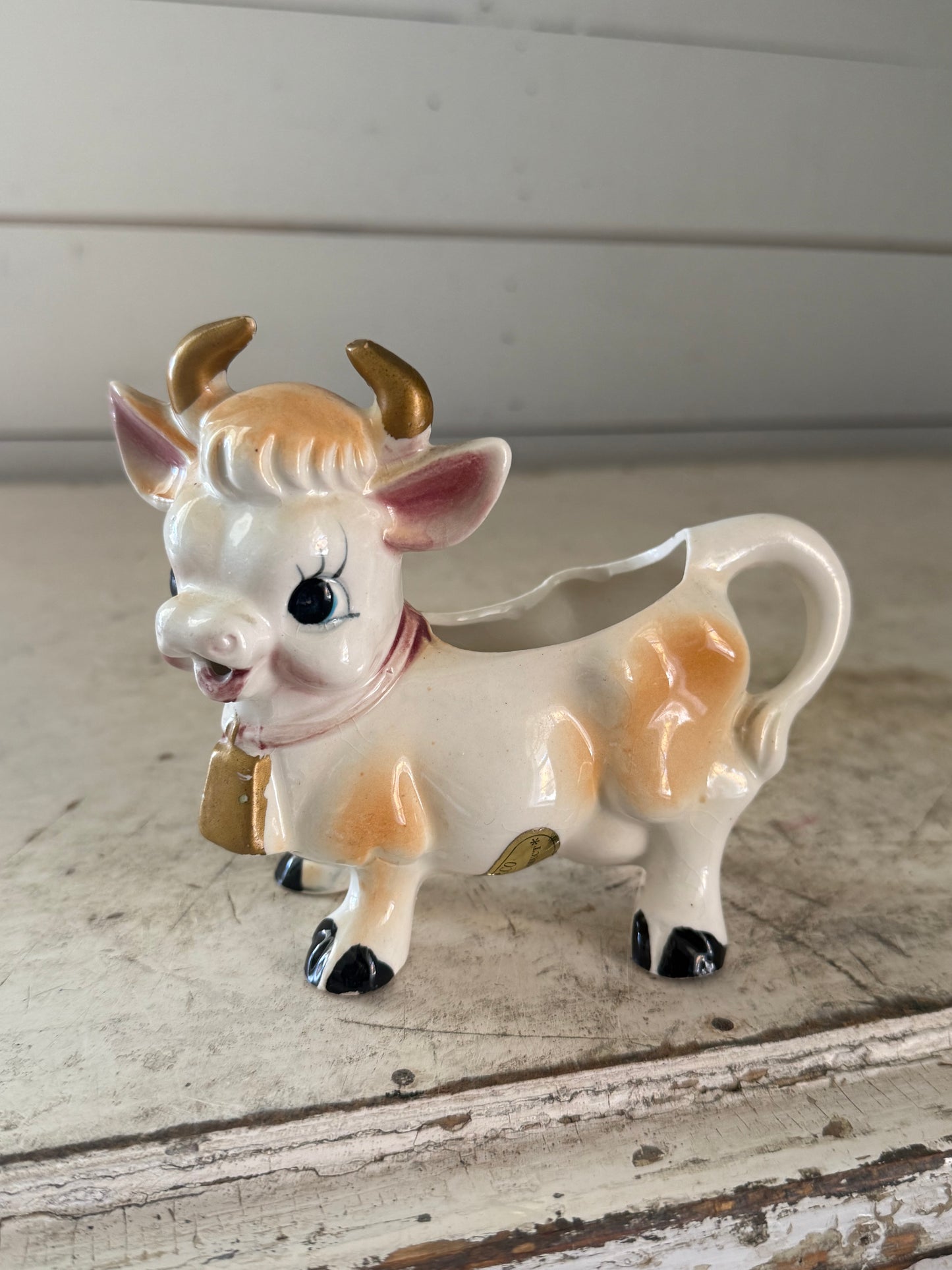 Vintage cow creamer