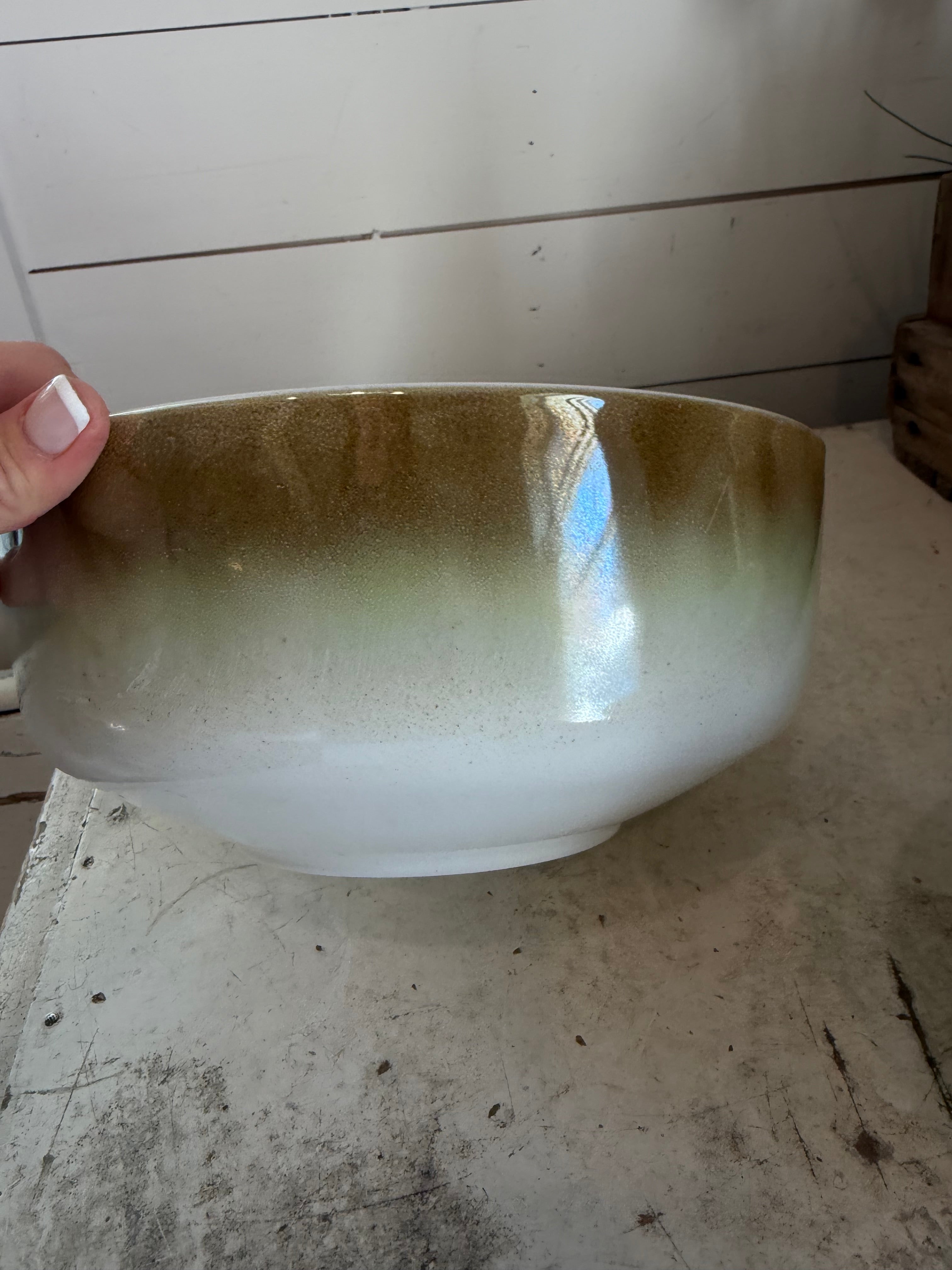 Mesa Moss Vintage Federal Glass Mixing Bowl sold individually