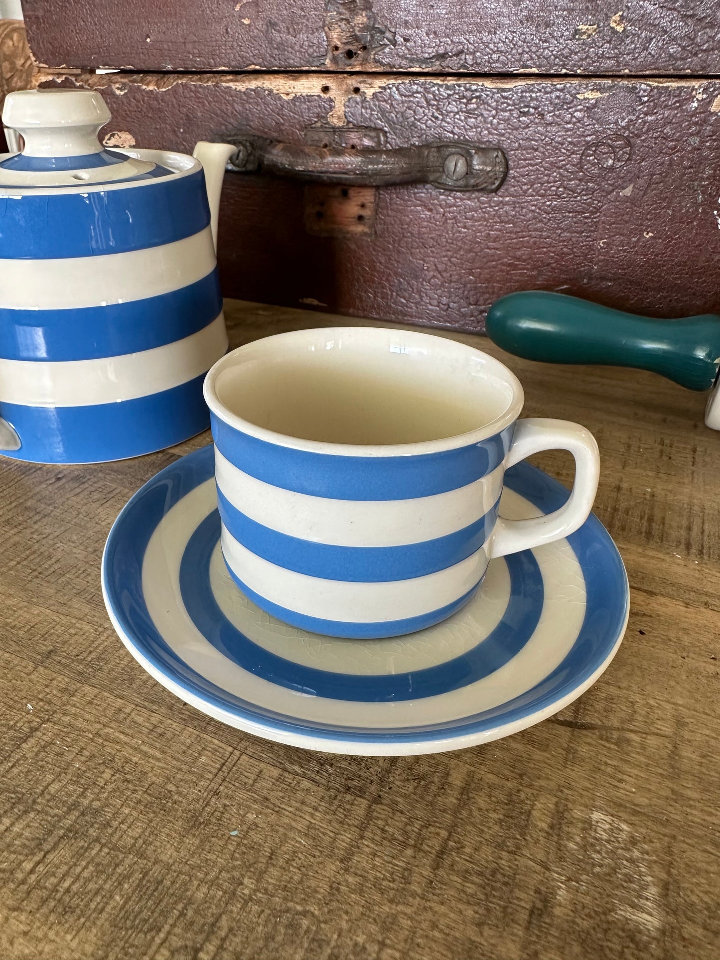 Cornishware Teapot set - sold individually