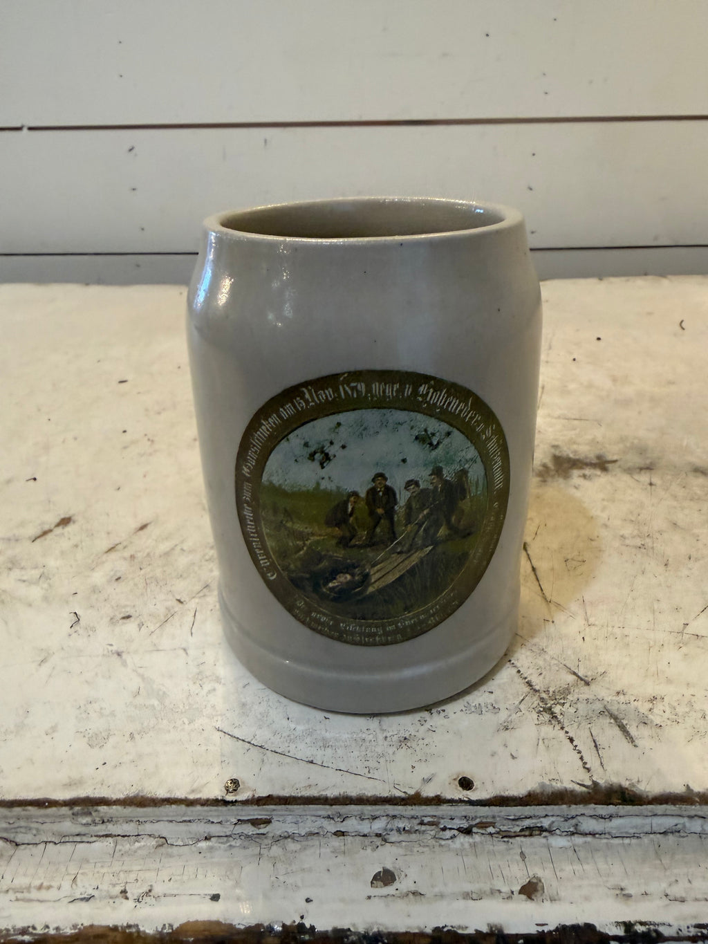 Vintage German Stoneware Stein