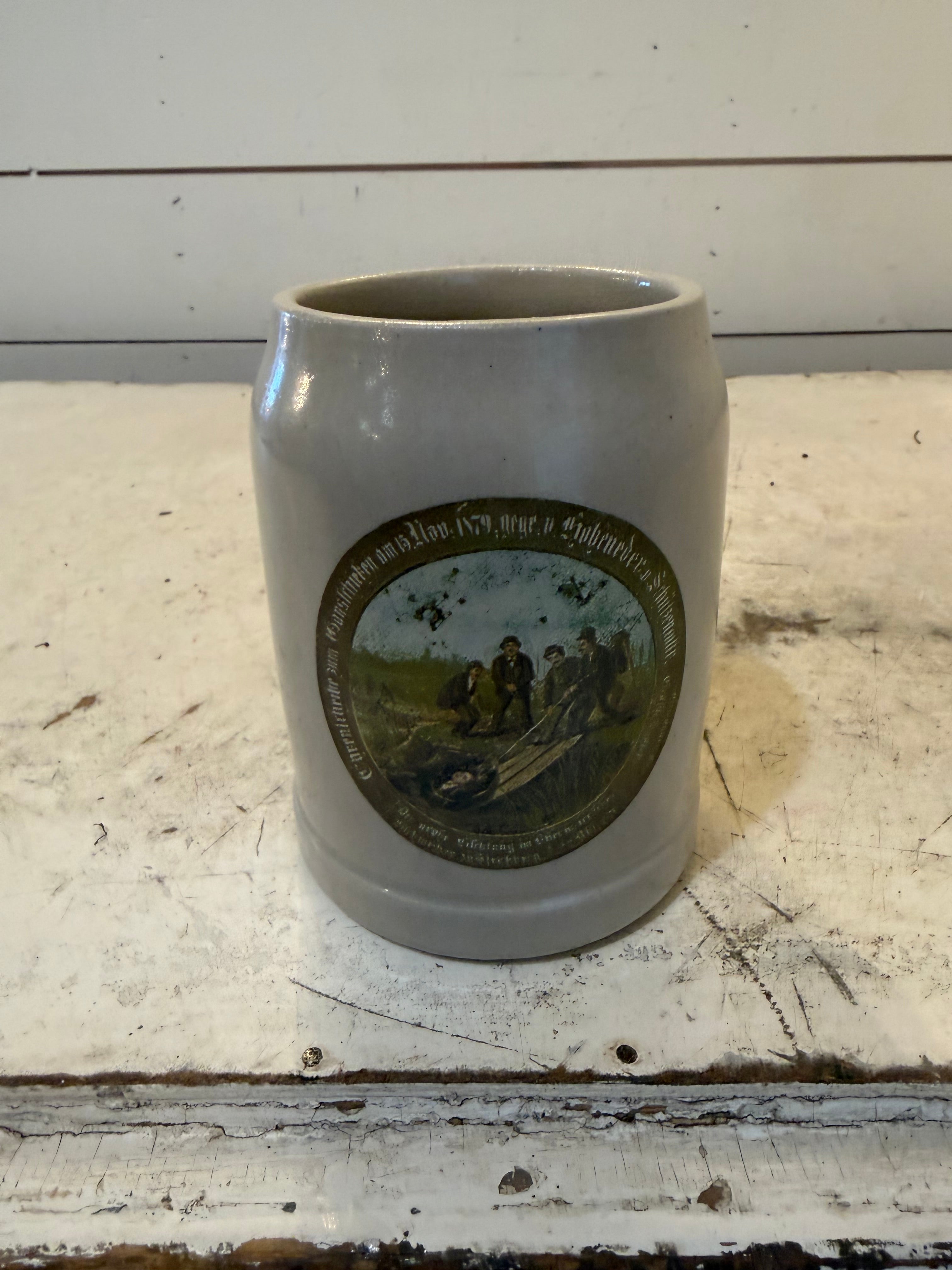 Vintage German Stoneware Stein