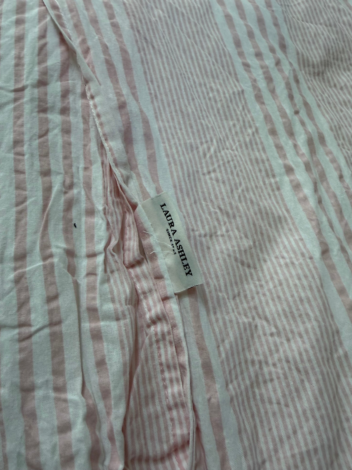 Pink Laura Ashley set of pillow shams