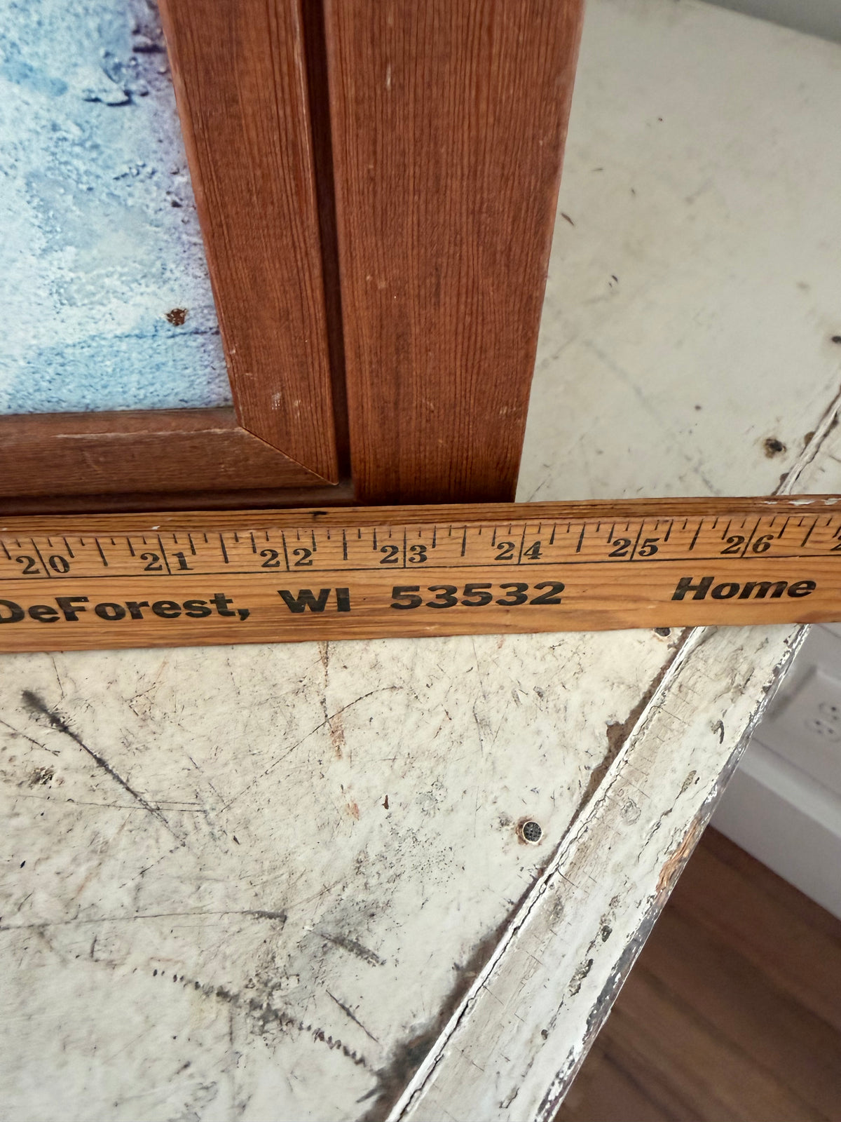 Beadboard Wood Frame will get makeover and art