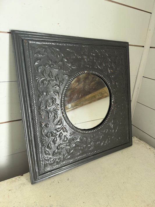 Press tin frame will get makeover and art