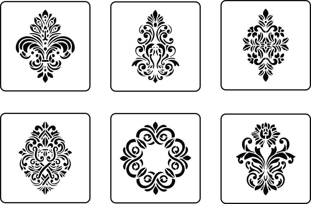 August Subscription Stencils or Papers | JRV DIY Craft Supplies