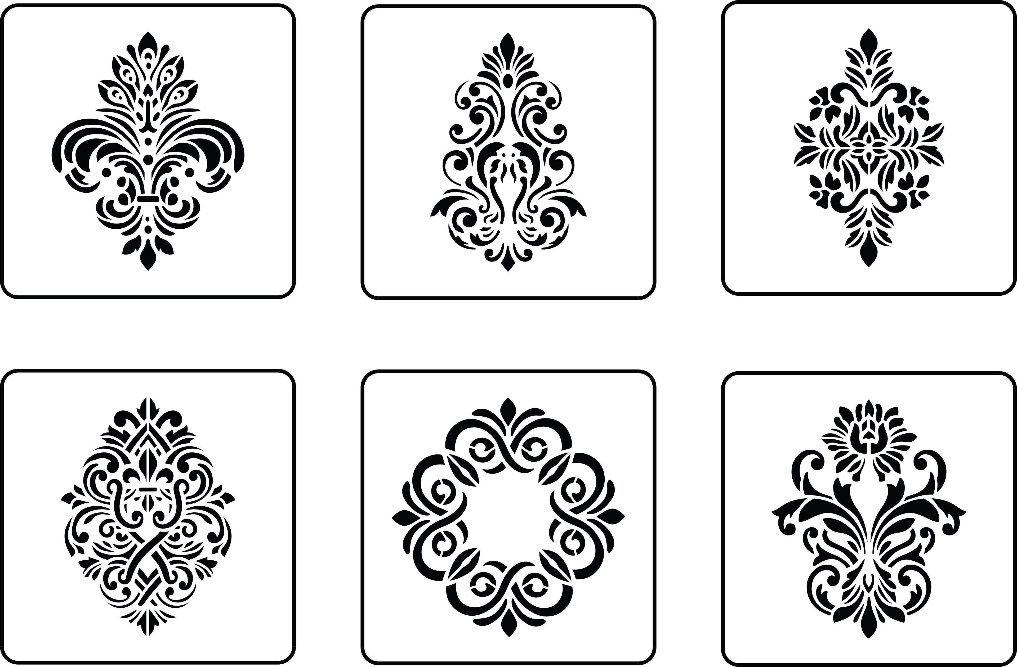 August Subscription Stencils or Papers | JRV DIY Craft Supplies