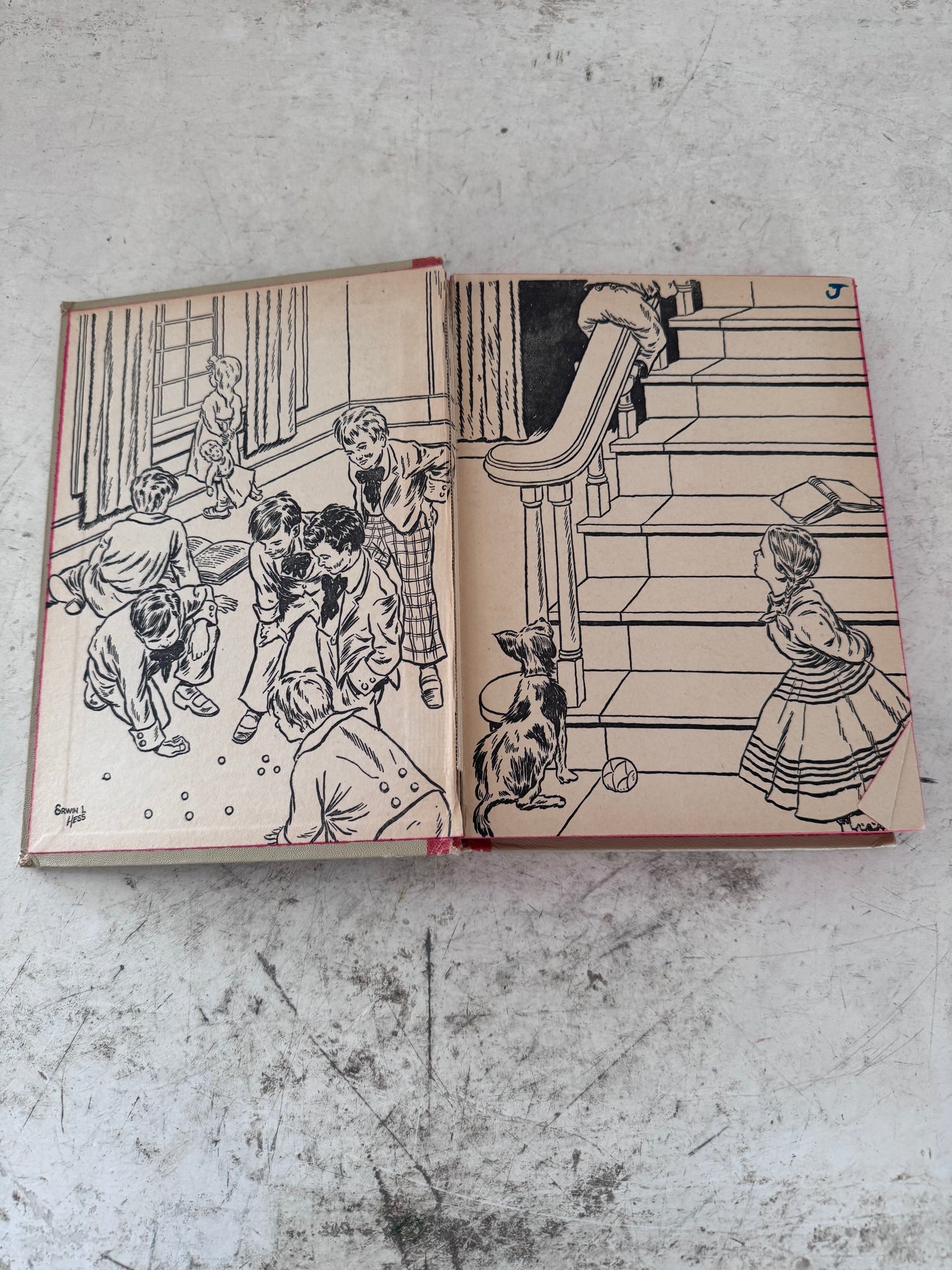 Little Men Louisa May Alcott Hardcover 1940