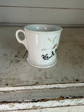 Vintage French shaving mug