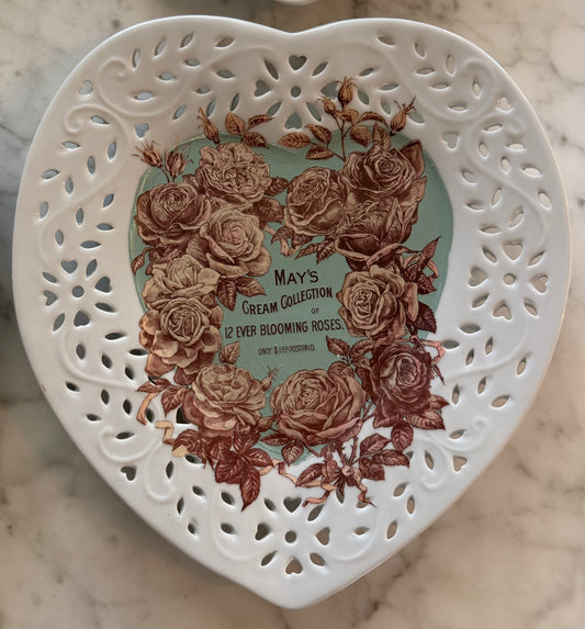 Heart Plates for decor only sold individually