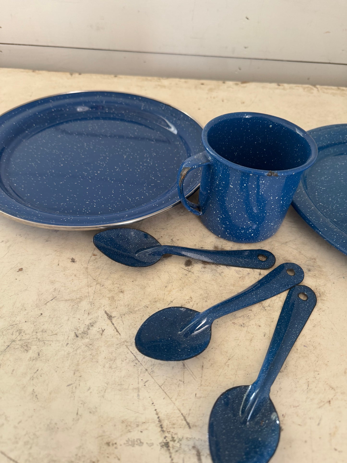 Vintage Graniteware Set