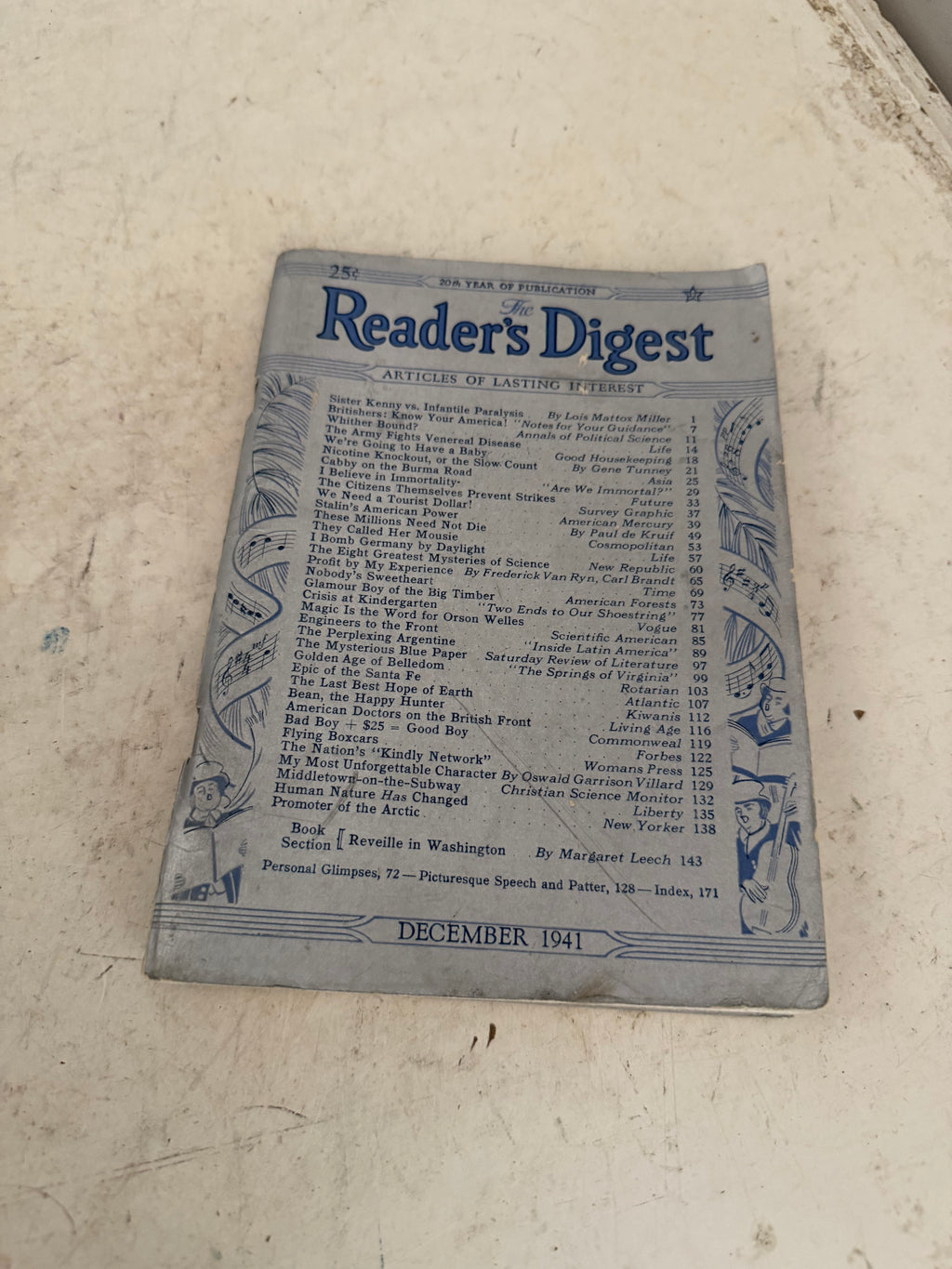 Vintage Lot of Readers Digest Magazines