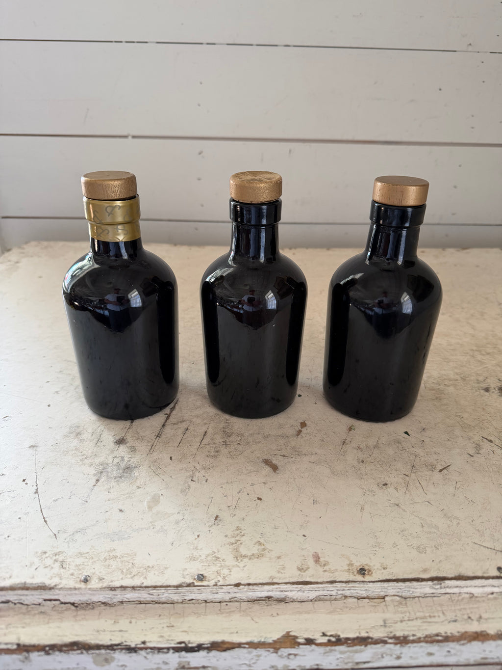 Amber Bottle with stopper sold individually