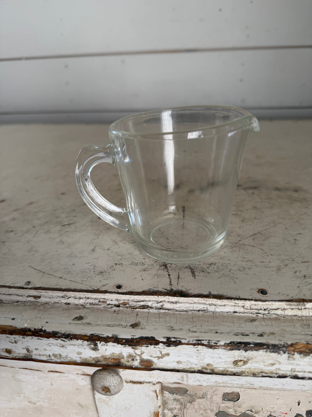 Vintage 1950's Pyrex Measuring Cup Handle 8 oz
