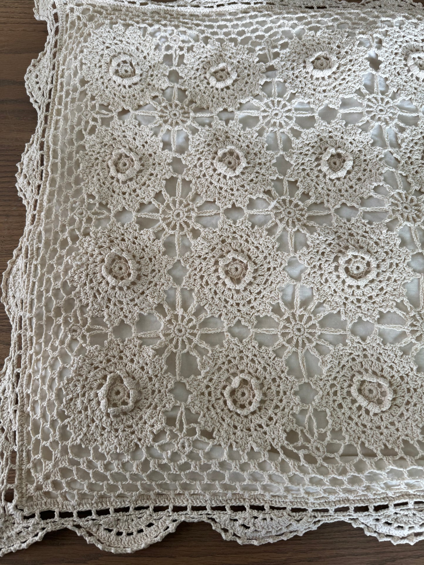 Standard Crochet Pillow Sham