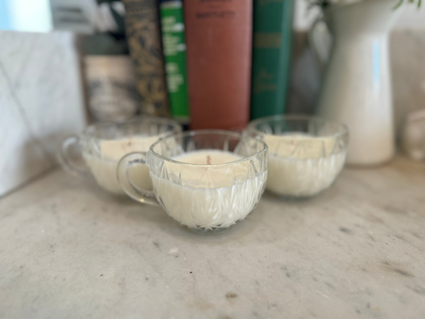 Vintage Vessel Candle - Sold Individually - Hand Poured - Soy Wax