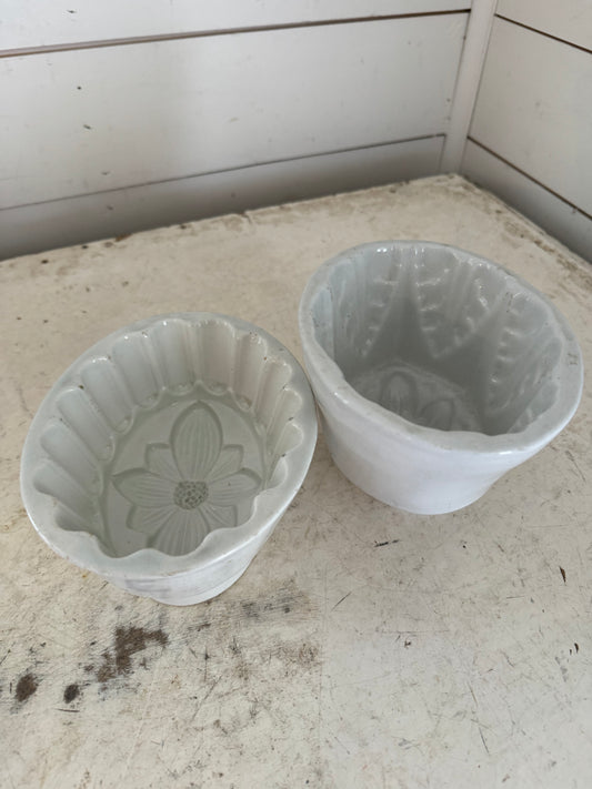 Ironstone Jelly Mould Sold Individually