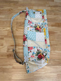 The Pioneer Woman Sweet Rose Patchwork Drawstring Canvas Laundry Bag